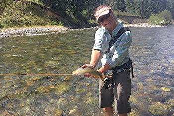 Yellowstone park fishing